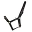 HY Equestrian Adjustable Headcollar Black Cob