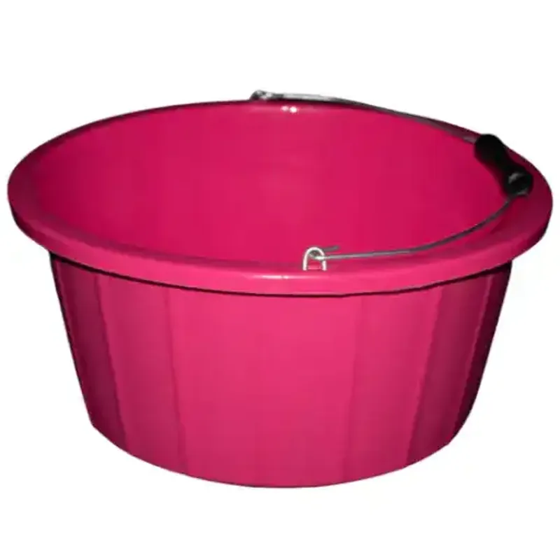 Red Gorilla Premium Shallow Bucket 15Ltr  Pink