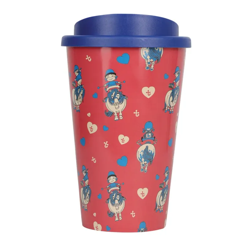 Hy Thelwell Take Away Cup Red/Navy 350ml