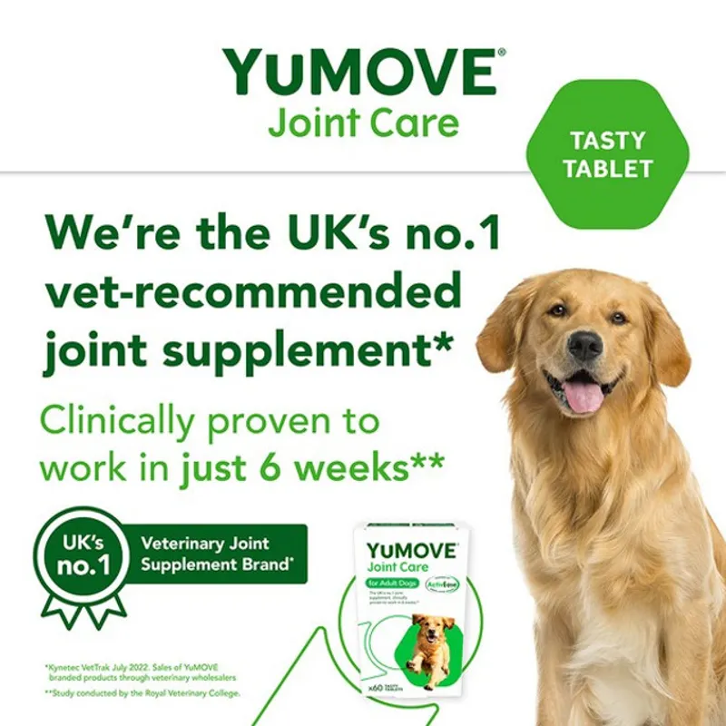 YuMOVE Joint Care for Adult Dogs  60 pack-2