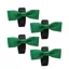 Equetech Horse Bridle Warning Ribbons Green