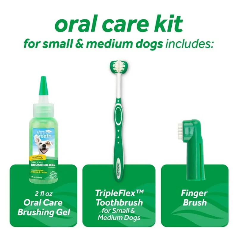 TropiClean Oral Care Kit for Small Dogs 59ml-8