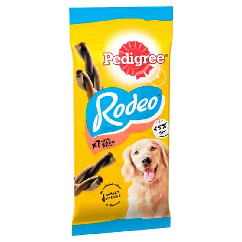 Pedigree Rodeo with Beef 7pk