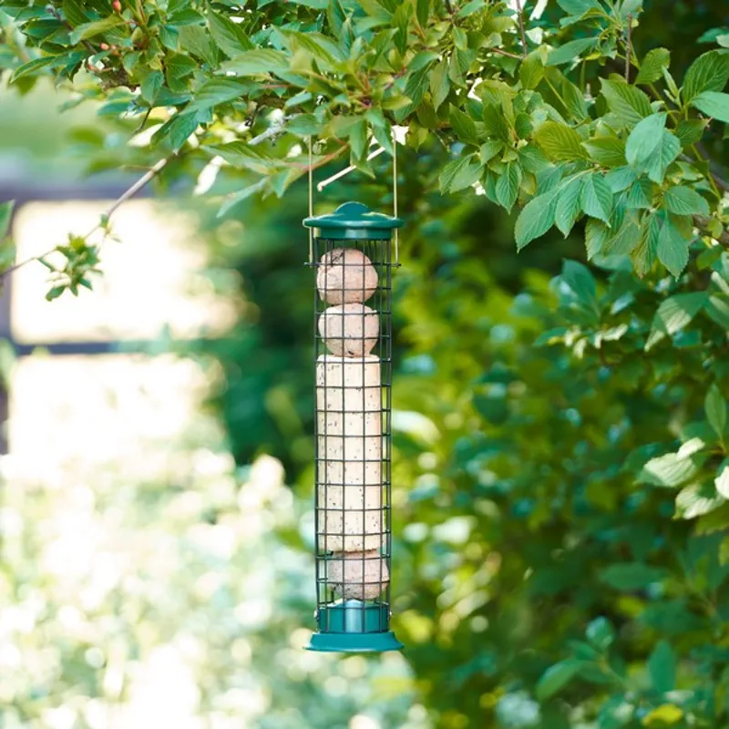 Harrisons Green Die Cast Suet Roll and Fat Ball Feeder 40cm-2