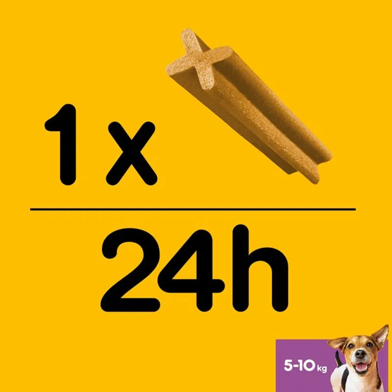 Pedigree DentaStix Daily Dental Chews Medium Dog 56 Sticks-1