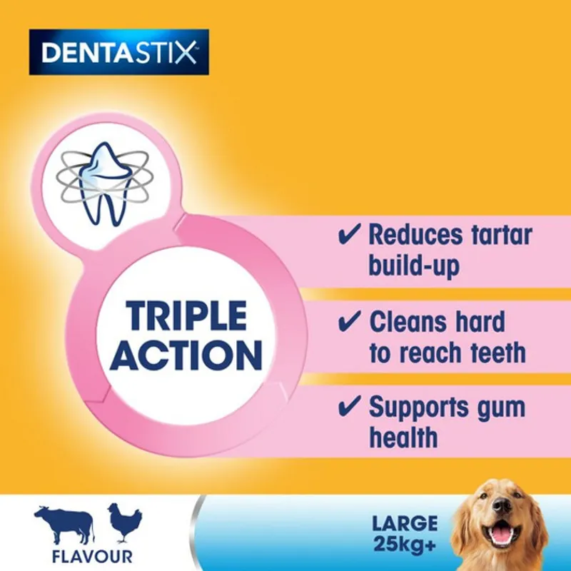 Pedigree DentaStix Daily Dental Chews Large Dog 21 Sticks-3
