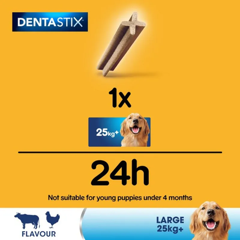 Pedigree DentaStix Daily Dental Chews Large Dog 21 Sticks-5