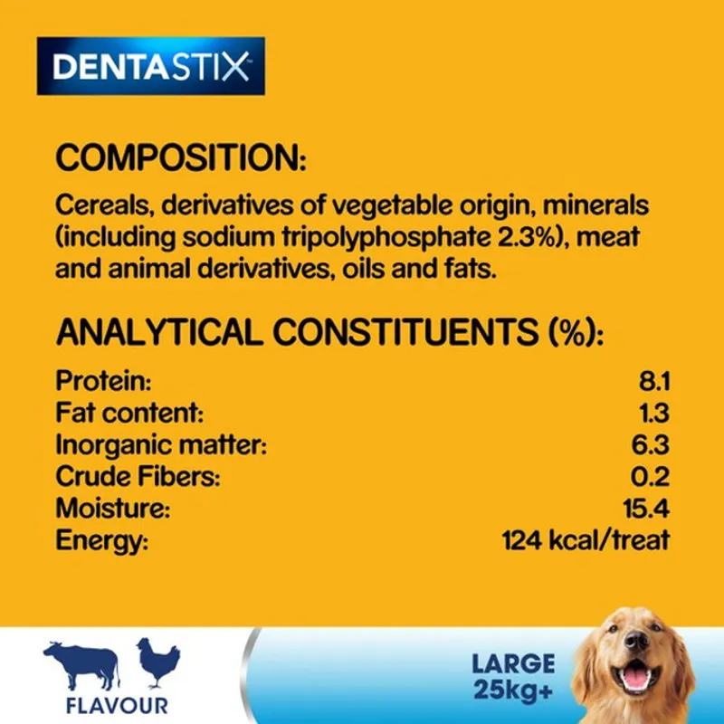 Pedigree DentaStix Daily Dental Chews Large Dog 21 Sticks-6