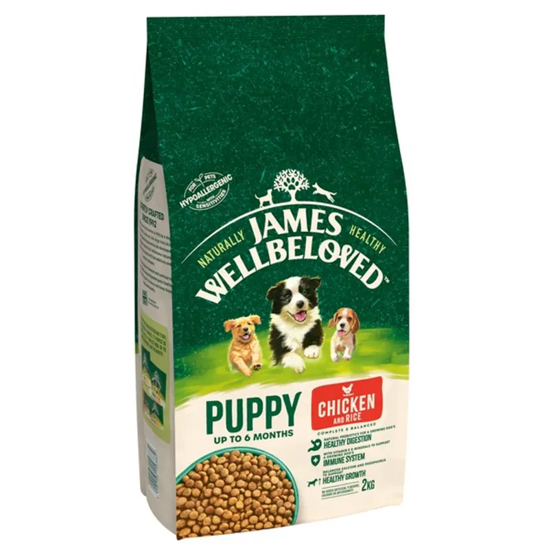 James Wellbeloved Puppy Food Chicken 2 kg