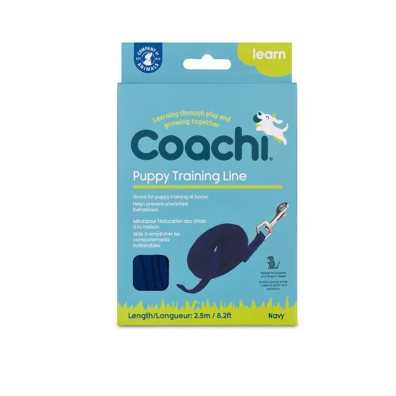 CoA Coachi Puppy Training Line Navy 2.5m-2