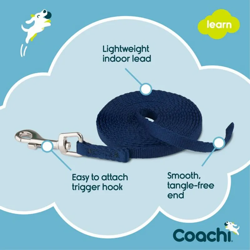 CoA Coachi Puppy Training Line Navy 2.5m-4