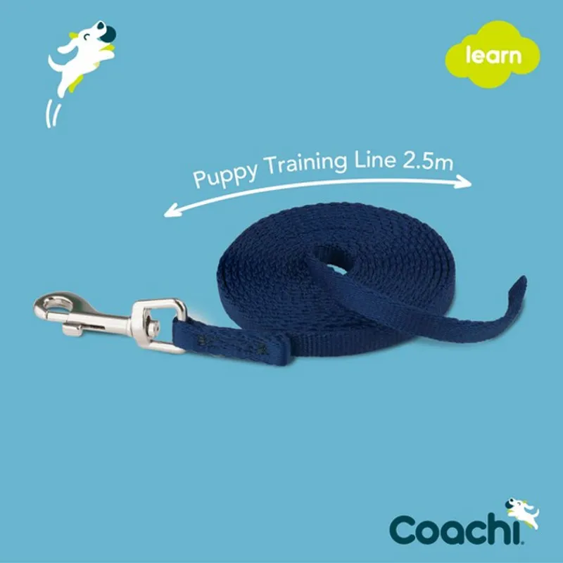CoA Coachi Puppy Training Line Navy 2.5m-5