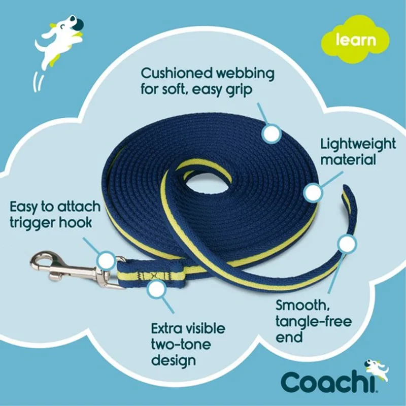 CoA Coachi Training Line Navy and Lime 5m-4
