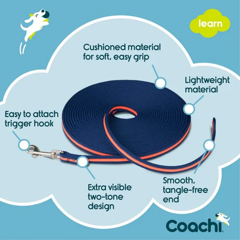 CoA Coachi Training Line Navy and Coral 10m-4