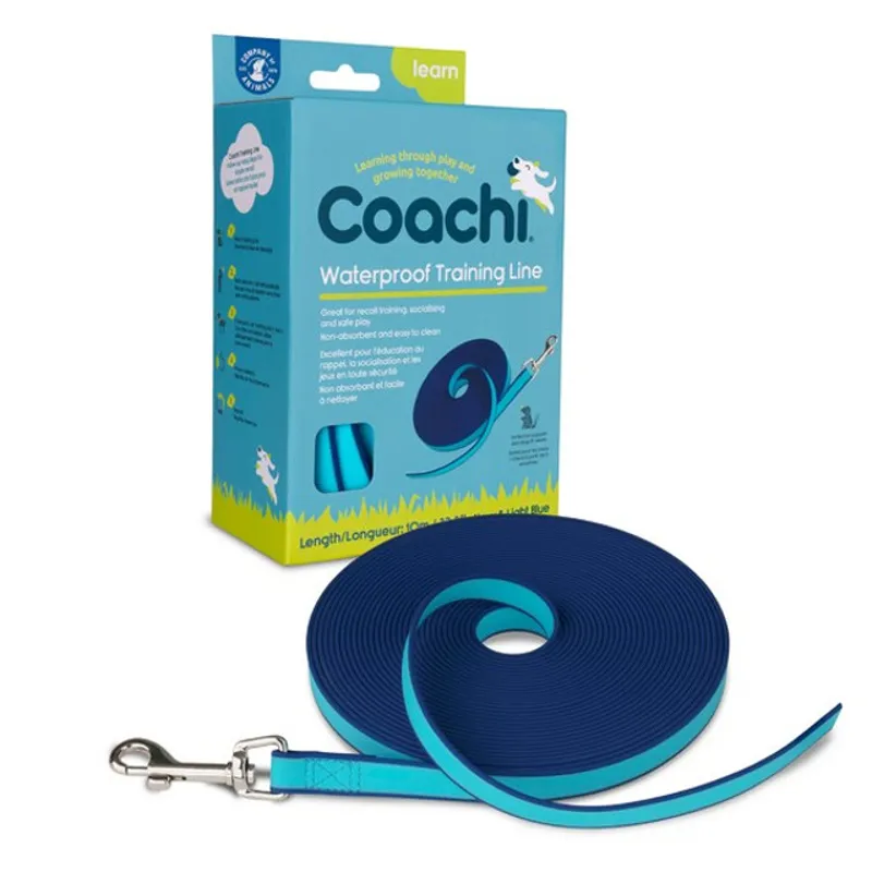 CoA Coachi Waterproof Training Line Navy and Blue 10m