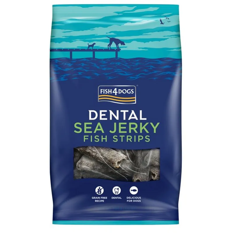 Fish 4 Dogs Jerky Fish Strips 500gm