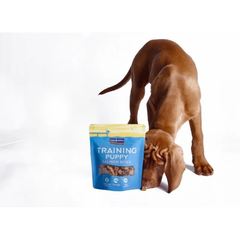Fish4Dogs Training Puppy Salmon Bites 80g-2