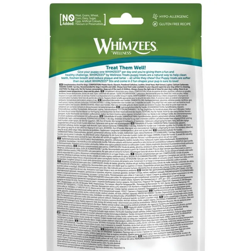 Whimzees Puppy Value Pack XS/S 28 Pack-1