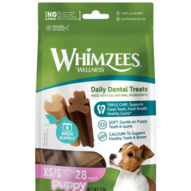 Whimzees Puppy Value Pack XS/S 28 Pack