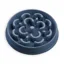 Tarhong Slow Chow Medallion Feeder Medium Blue 9.8Inch x 1.6Inch
