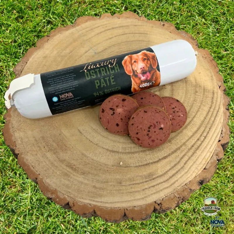 Antos Paddock Farm Luxury Pate Ostrich 400g-1