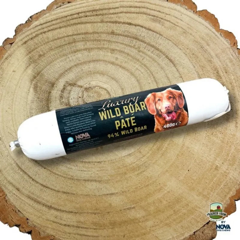 Antos Paddock Farm Luxury Pate Wild Boar 400g