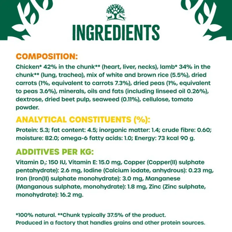 James Wellbeloved Adult Lamb in Gravy Pouch 48 x 90g-3