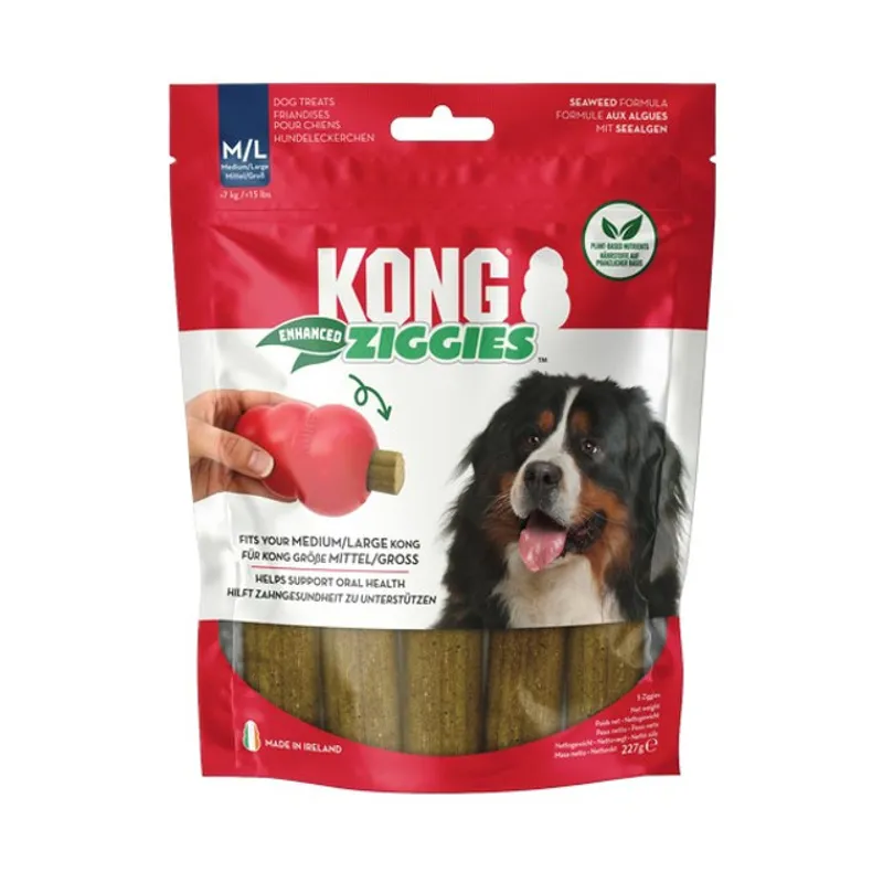 KONG Ziggies Enhanced Medium Large 227g