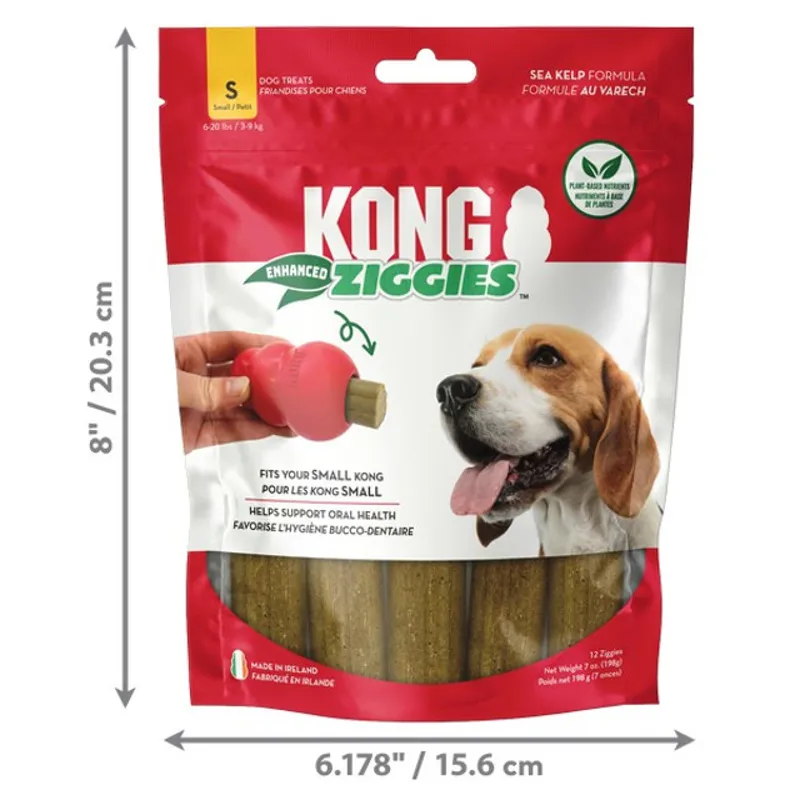KONG Ziggies Enhanced Small 198g-1