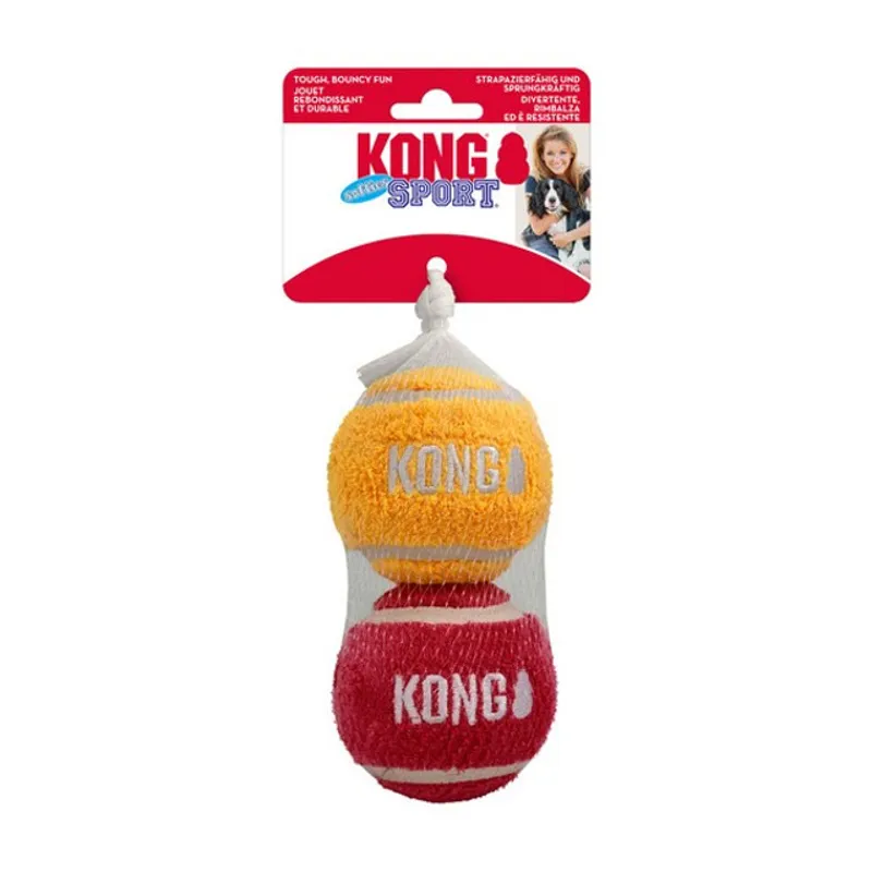 KONG Sport Softies Balls 2pk Assorted Large