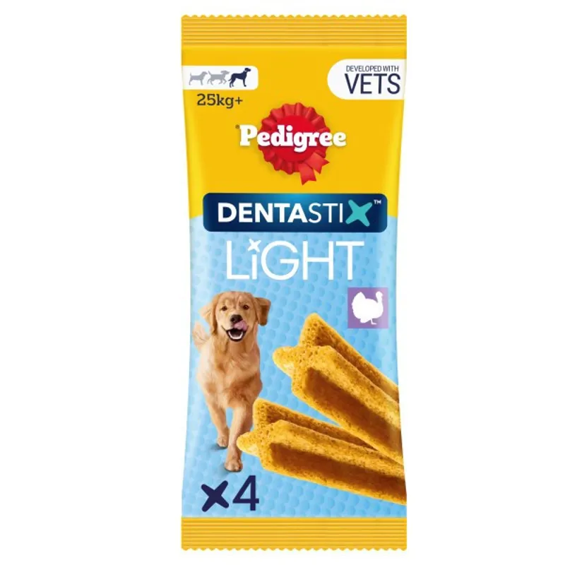 Pedigree DentaStix Light Daily Dental Chews Large Dog 4 Sticks-1