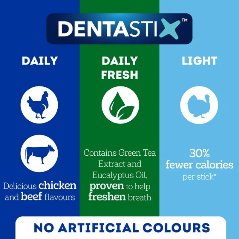 Pedigree DentaStix Light Daily Dental Chews Large Dog 4 Sticks-7