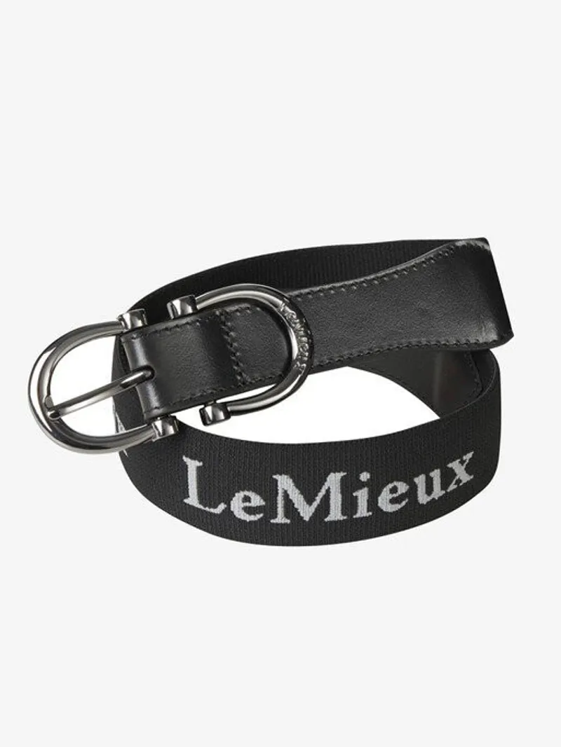 LeMieux Elasticated Belt Black