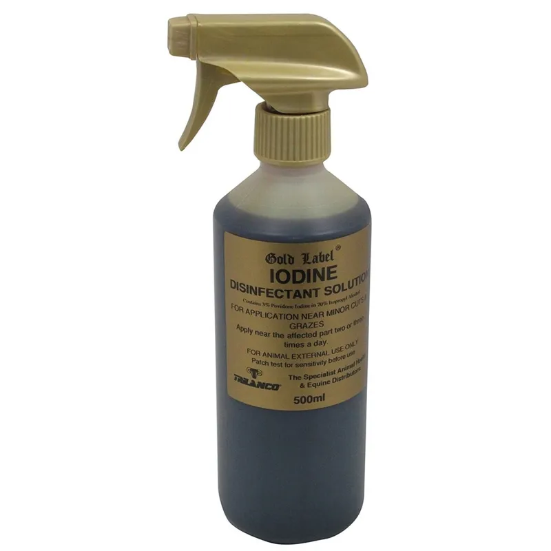 Gold Label iodine Spray-1