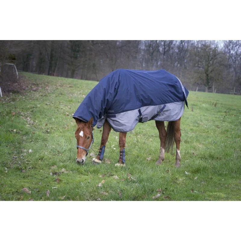 Equitheme Pony Tyrex 600D Combo Turnout Rug 350g Navy