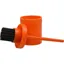 Hippotonic Hoof Oil Brush with Container Orange