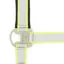 Equitheme SATINE Headcollar and Lead Rope Grey/Yellow