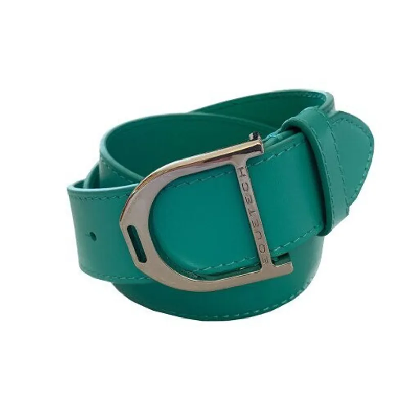 Equetech Stirrup Leather Belt Turquoise