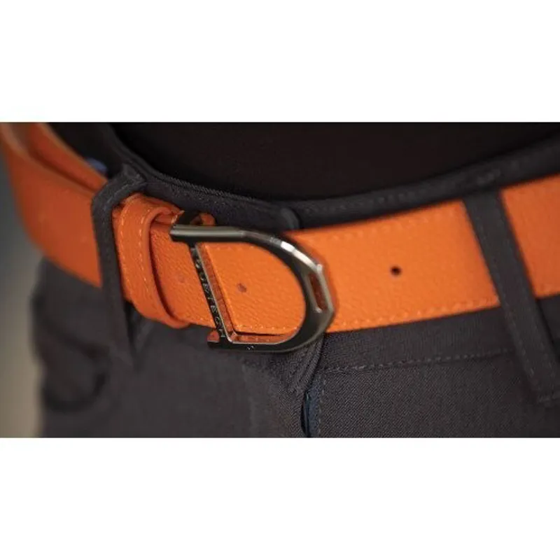 Equetech Stirrup Leather Belt Medium Orange-1