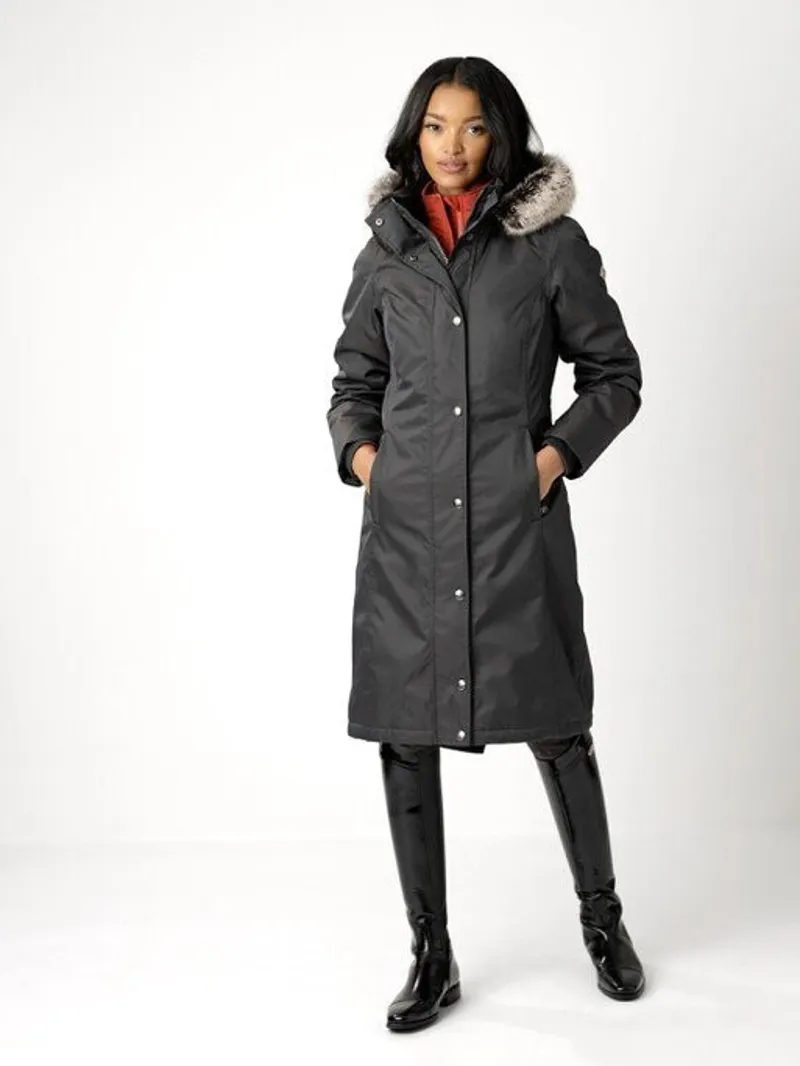 AW22 LeMieux Loire Waterproof Riding Coat Grey