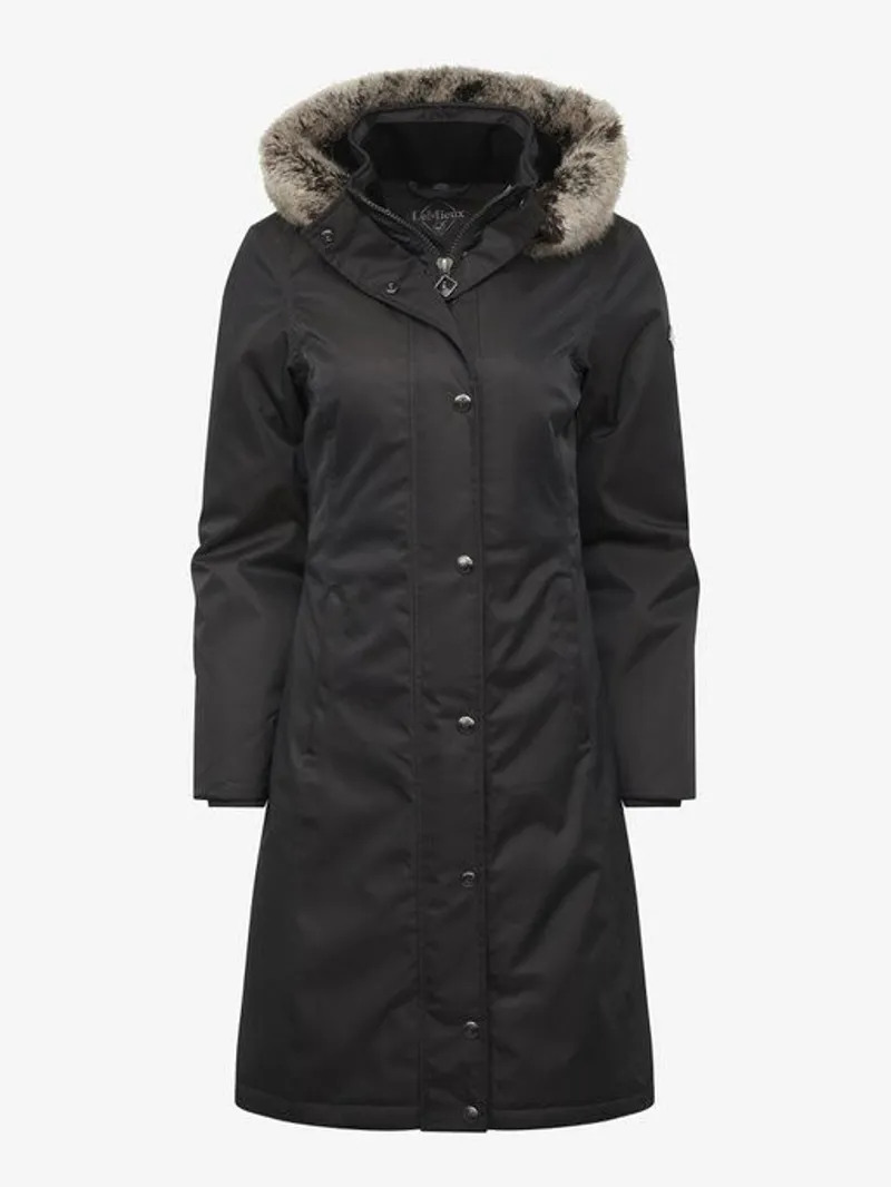 AW22 LeMieux Loire Waterproof Riding Coat Grey-1
