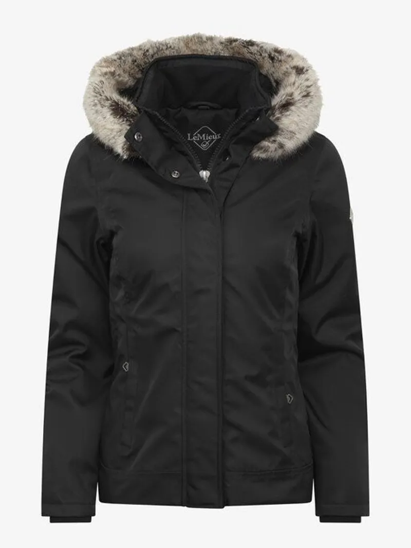 LeMieux Waterproof Short Coat Black-2