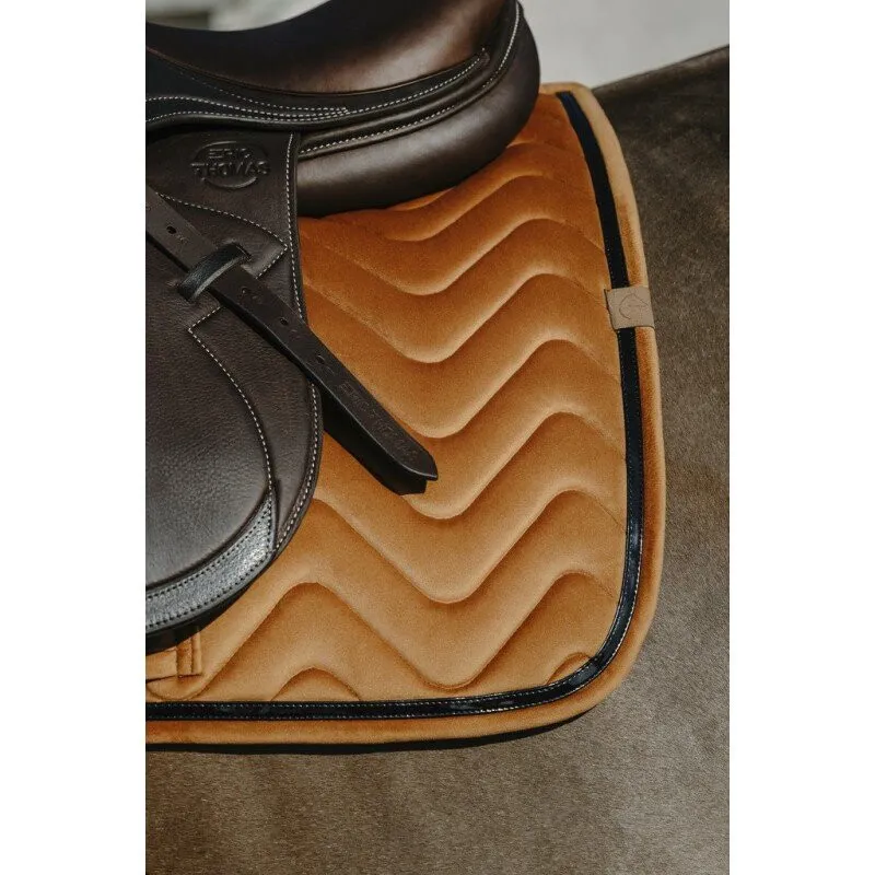 Equitheme Glossy Saddle Pad Full Orange