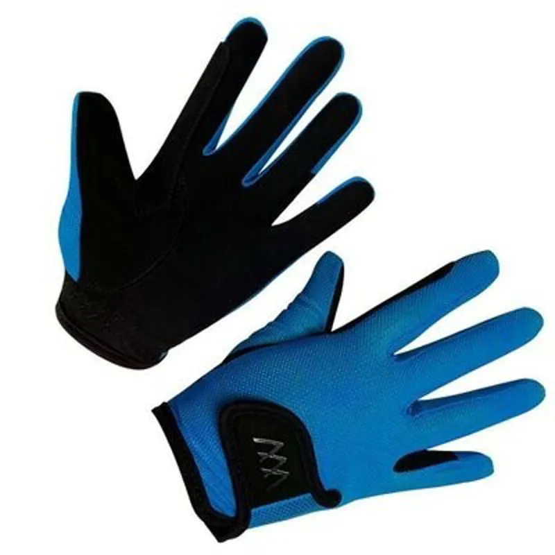 Woof Wear Young Rider Glove Electric Blue