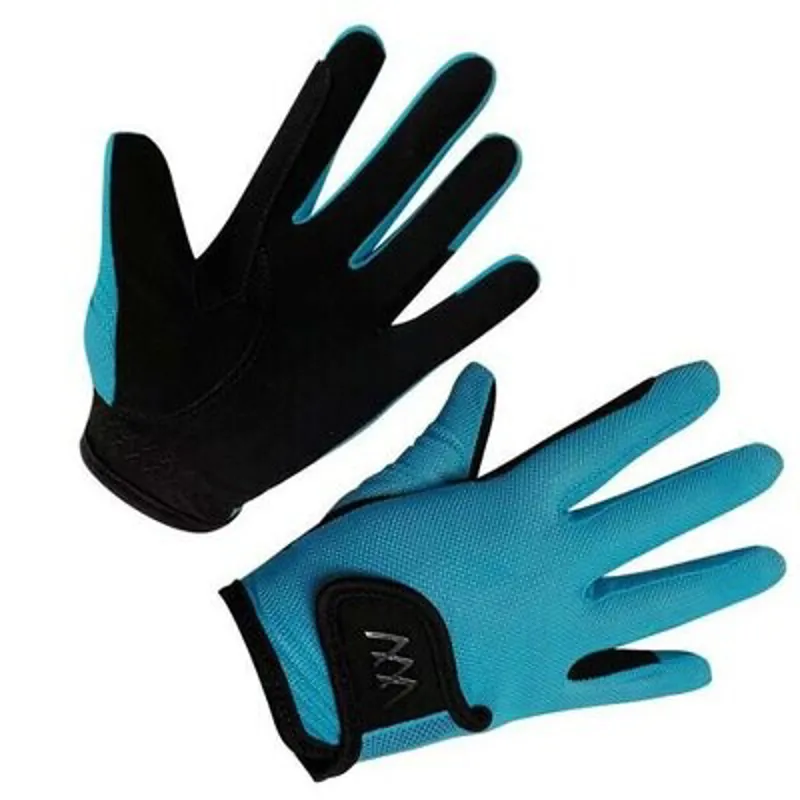 Woof Wear Young Rider Glove Turquoise