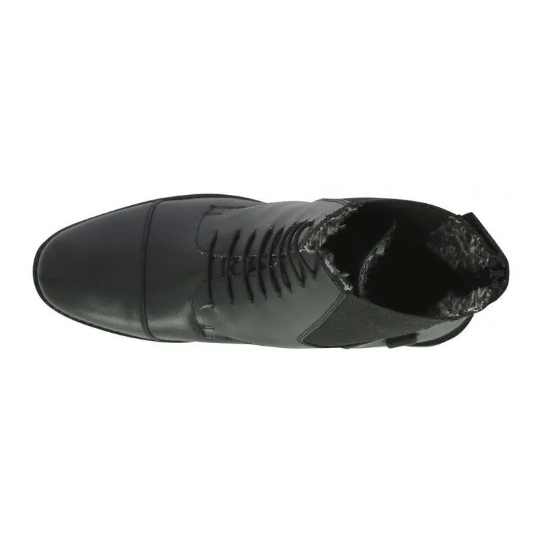 Nortons Lacets Lined Boots Black-6