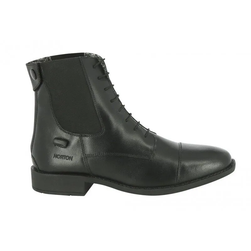 Nortons Lacets Lined Boots Black-5
