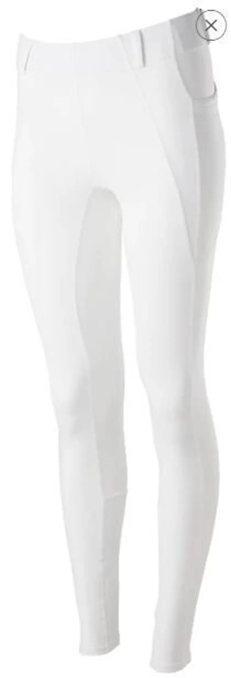 Legacy Junior Riding Tights White