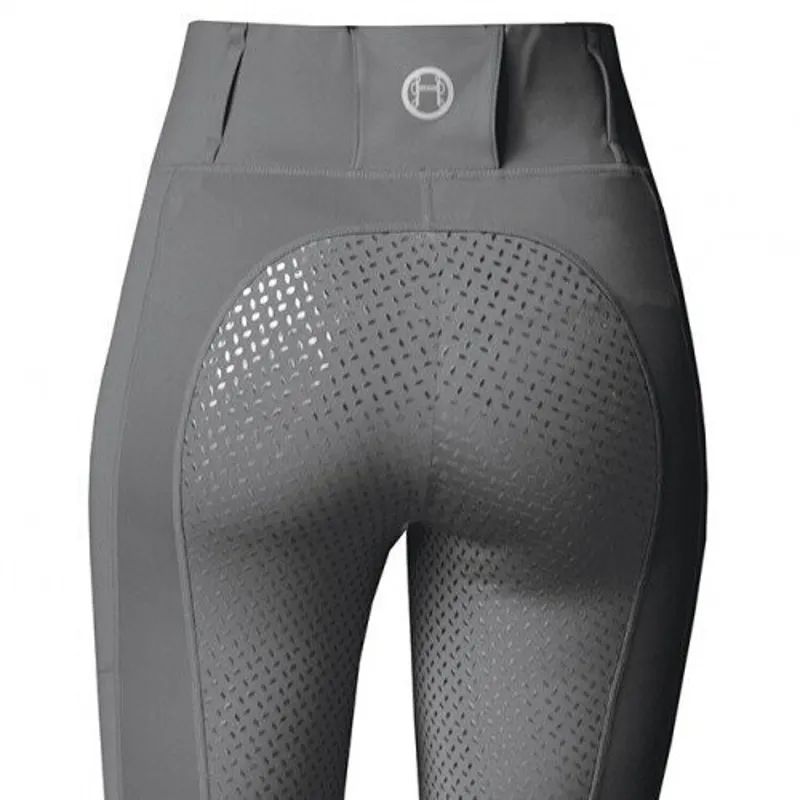 Equetech Aqua Shield Riding Tights Charcoal-2
