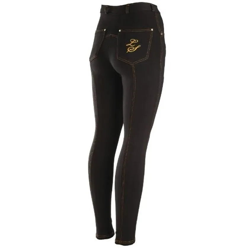 Legacy Ladies Sitch Jodhpur Black/Gold
